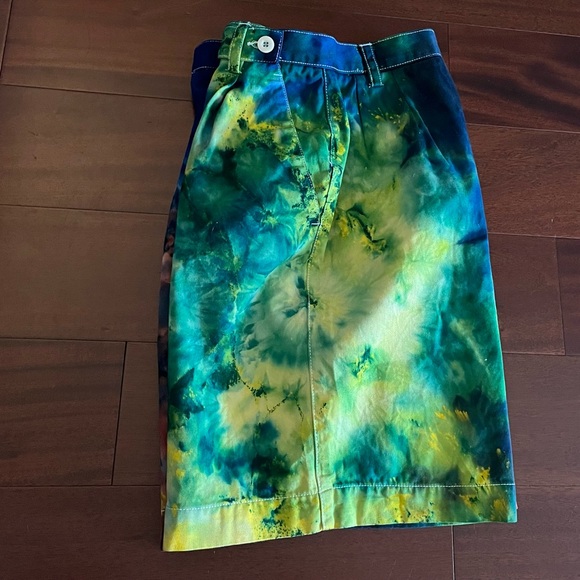 Prep school hippie hip preppie 80s 90s acid ice dyed♻️tour sphere desert trip 🌈 - Picture 3 of 6